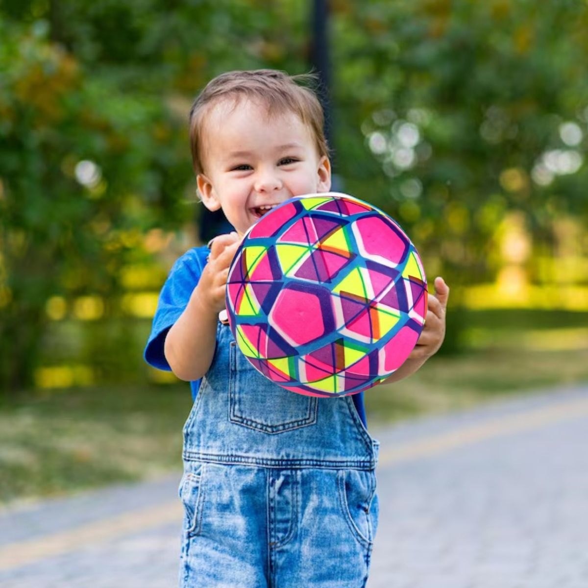 SET 8 PELOTA INFLABLE GOMA RESISTENTE DIVERTIDA VERSATIL JHN - 7