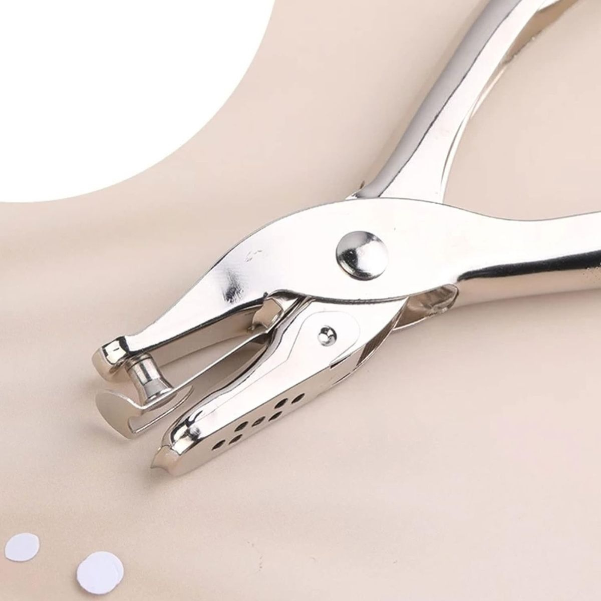 SET 4 PERFORADORA MANUAL TIPO ALICATE COMPACTA DURADERA JHN - 4