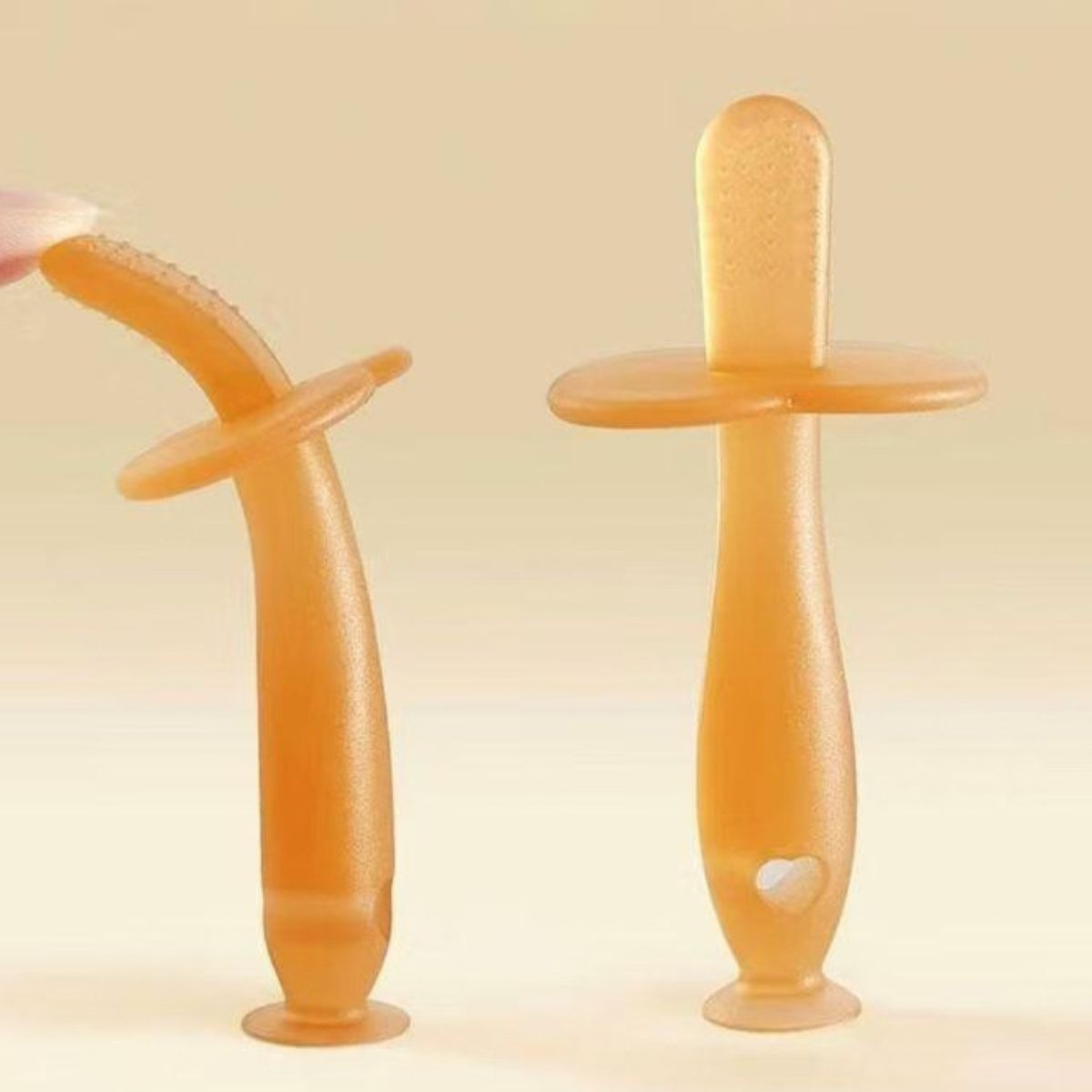 SET 8 CEPILLOS DE DIENTES SILICONA ENTRENAMIENTO BEBE LAU - 10