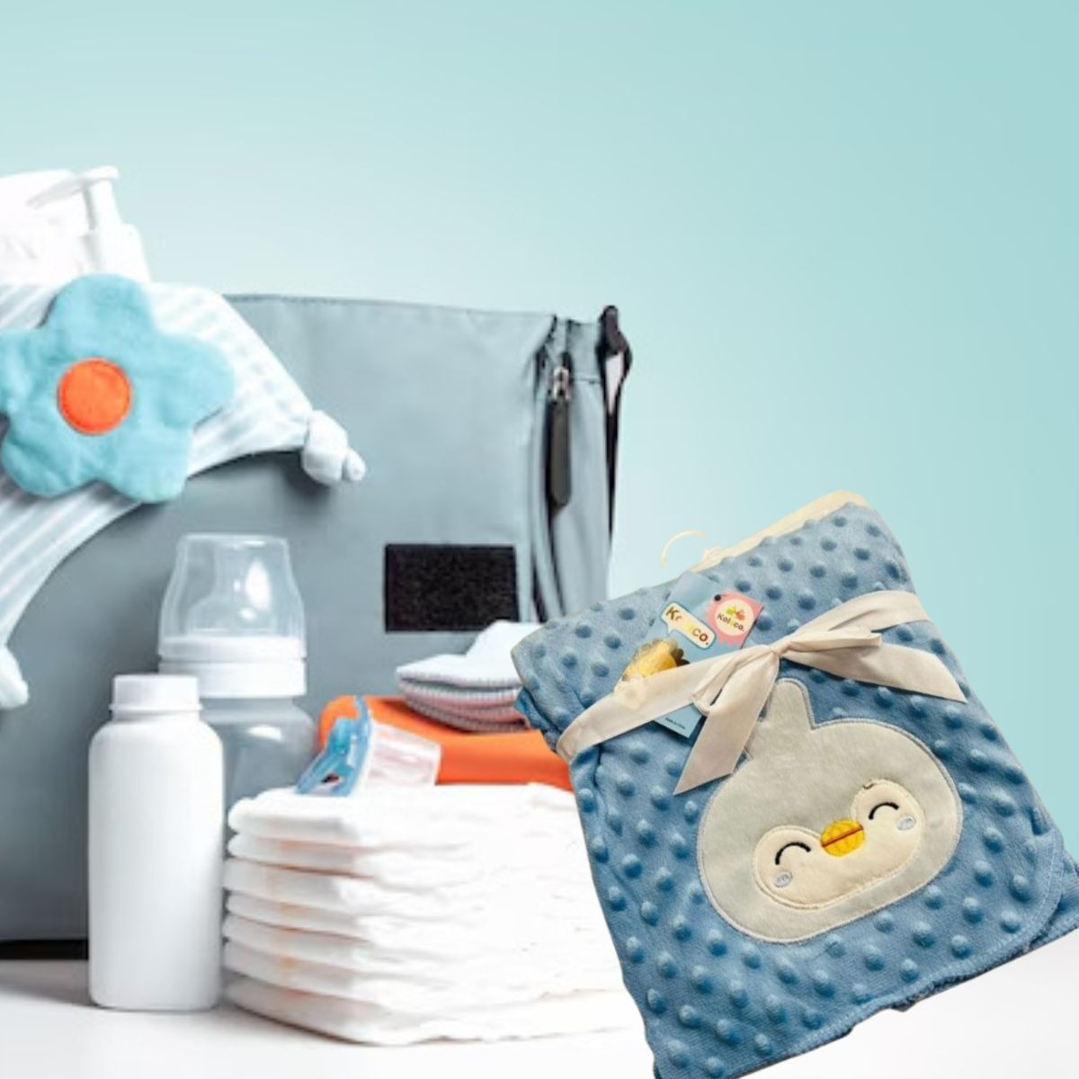 MANTA DE POLAR INFANTIL SUAVE ABRIGO PARA BEBE LAU - 9