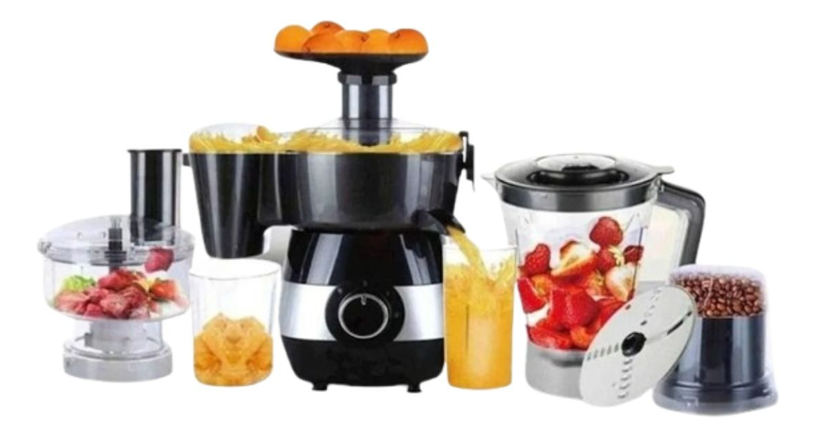 EXPRIMIDOR D JUGOS 6 EN 1 EXTRACTOR FRUTA VERDURA COCINA LAU - 1