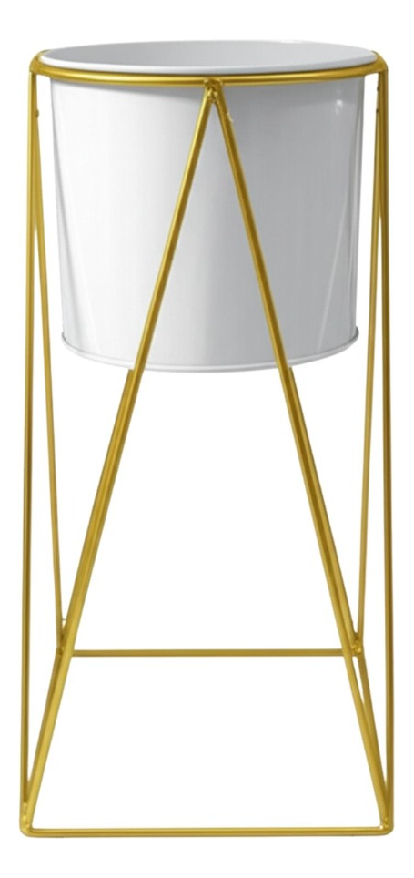 PORTA MACETAS PIE HOGAR ELEGANTE NORDICO SOPORTE JHN - 1