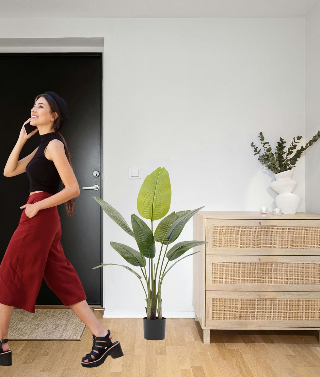 PLANTA ARTIFICIAL TROPICAL DECORATIVA HOGAR MODERNA JHN - 5