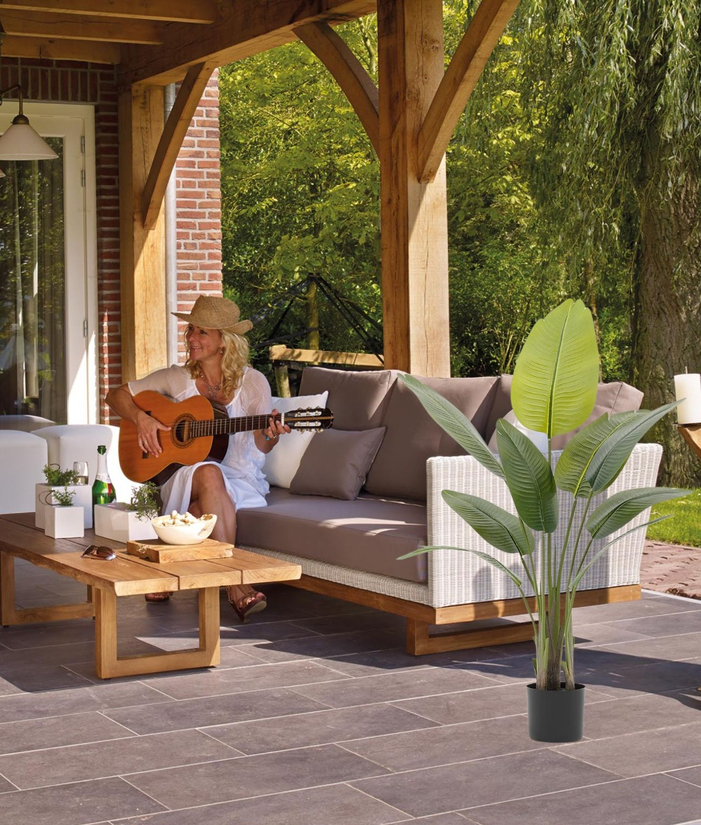 PLANTA ARTIFICIAL TROPICAL DECORATIVA HOGAR MODERNA JHN - 6