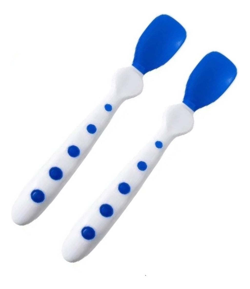 SET 6 CUCHARAS ENTRENAMIENTO SILICONA SUAVE BEBE LAU - 1