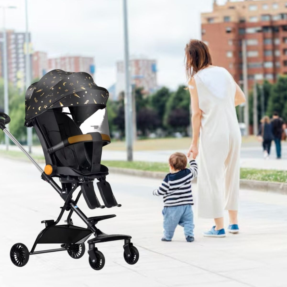 CARRITO CARREOLA PASEO RECLINABLE PLEGABLE BEBE LAU - 3