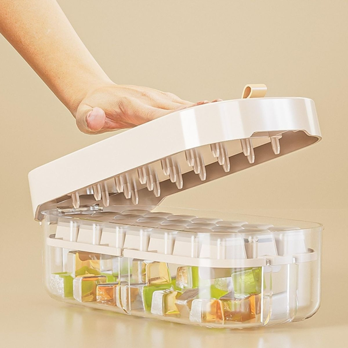 CUBETERA HIELO MOLDE DE SILICONA REUTILIZABLE COCINA LAU - 6