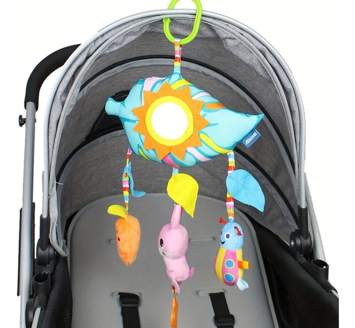 SONAJERO COLGANTE JUGUETE ESTIMULACION SENSORIAL BEBE LAU - 2