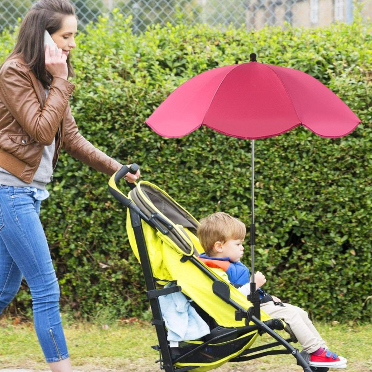 PROTECTOR SOMBRILLA UNIVERSAL CARRITO PARASOL PASEO BEBE LAU - 3