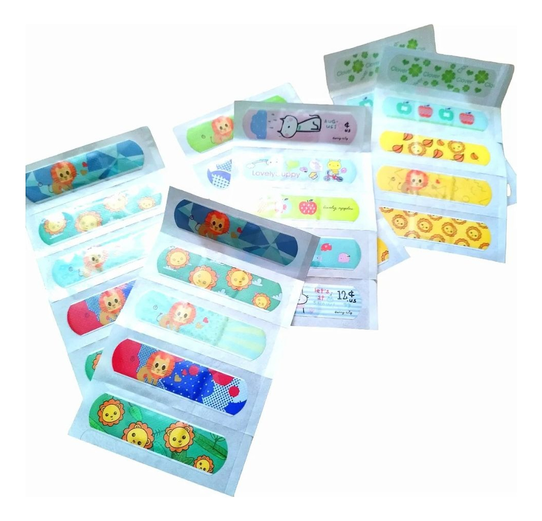 SET 7 PACK PARCHE CURITAS INFANTIL HERIDAS LAU - 6