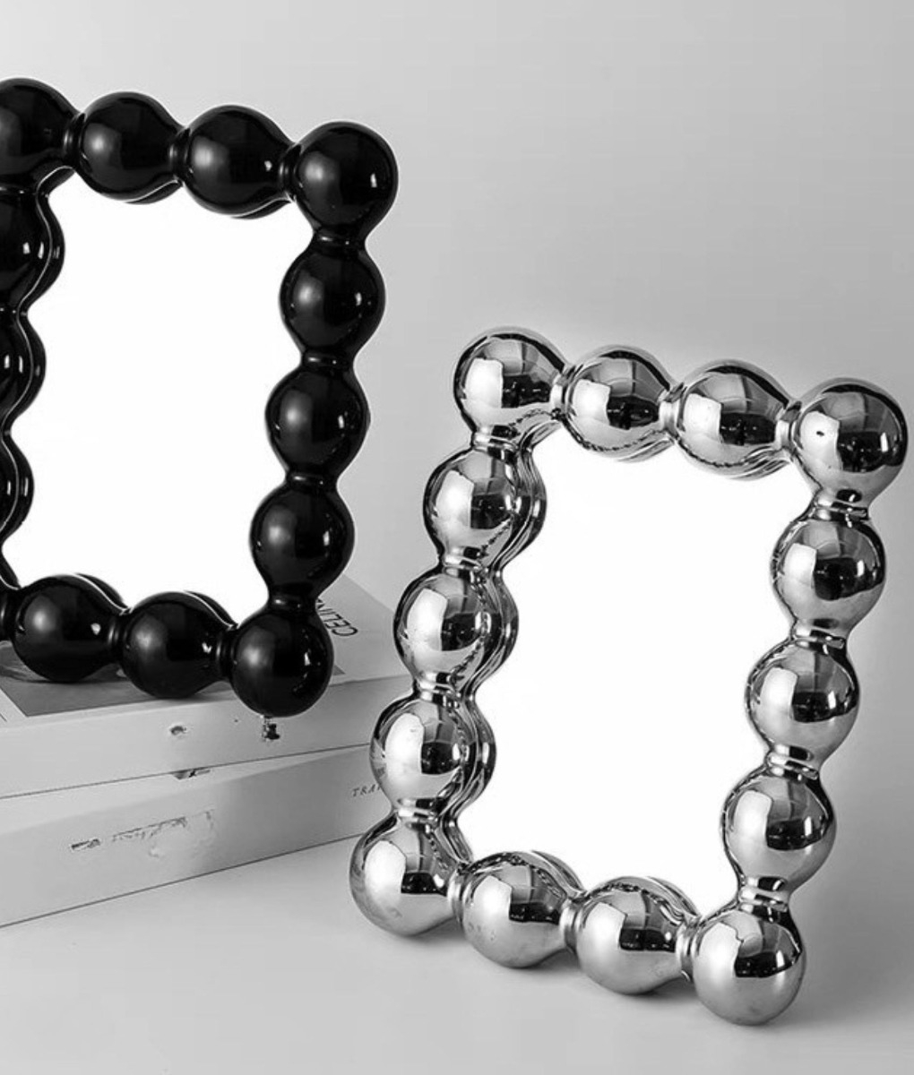 ESPEJO DECORATIVO BURBUJAS MESA MODERNO ESFERAS JHN - 10