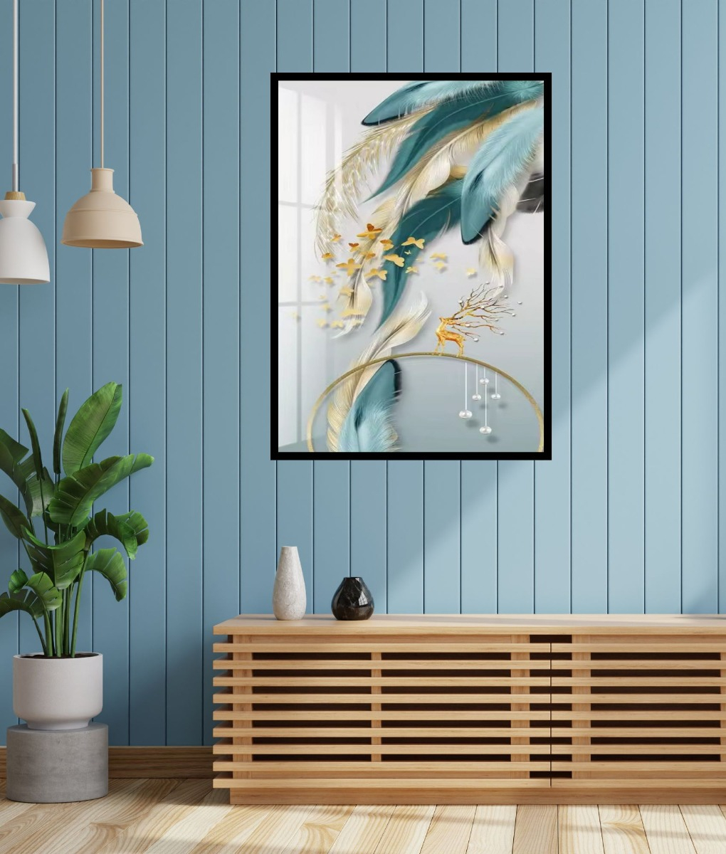 CUADRO DECORATIVO PARED ABSTRACTO MINIMALISTA MODERNO JHN - 10