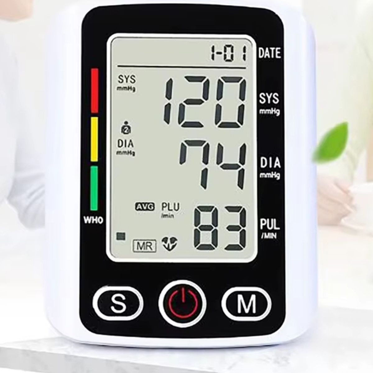 TENSIOMETRO DIGITAL PRESION ARTERIAL MONITOR SALUD LAU - 8