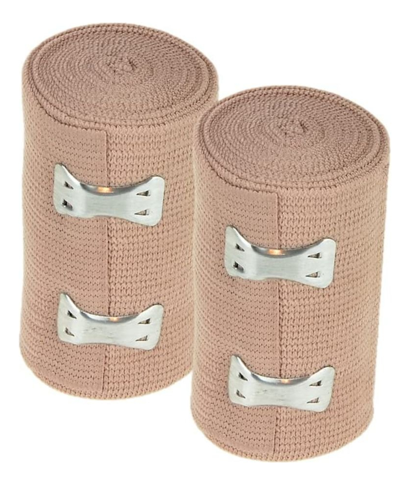PACK VENDAS ELASTICAS COMPRESION 7.5 CM HERIDAS LESION LAU - 5