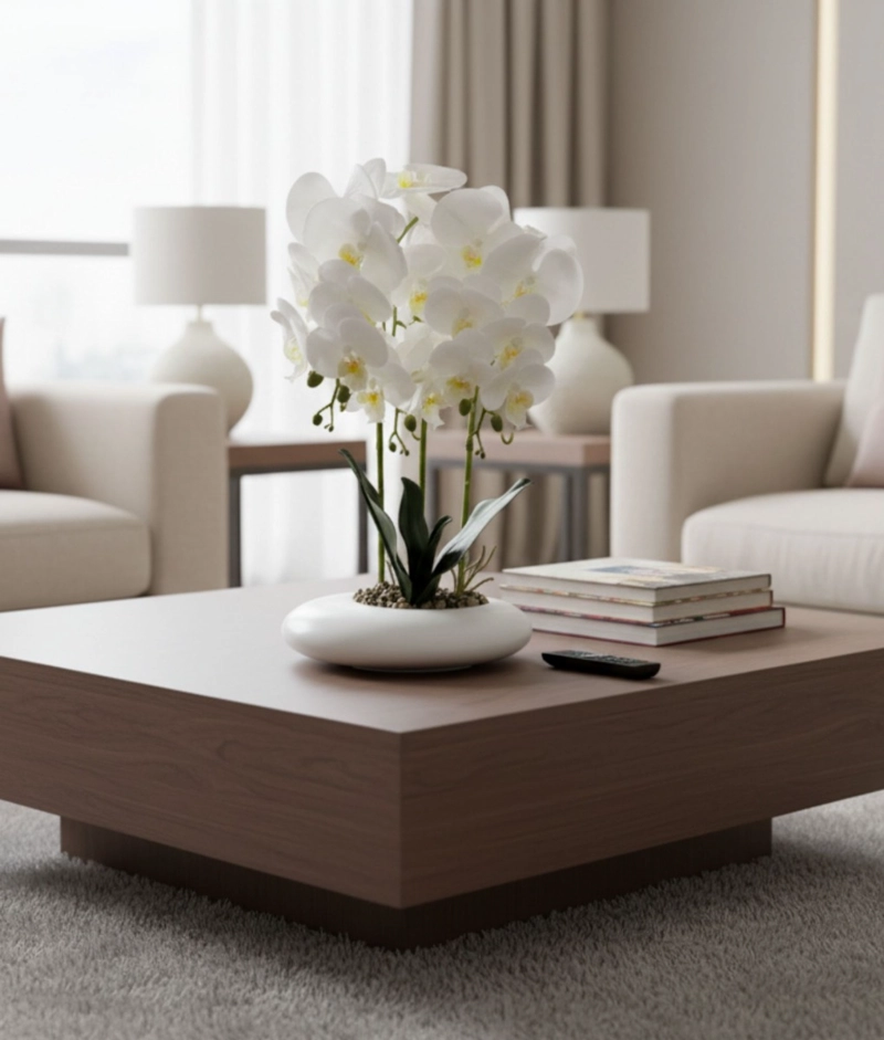 PLANTA ARTIFICIAL DECORATIVA ADORNO FLORAL MODERNO HOGAR JHN - 7