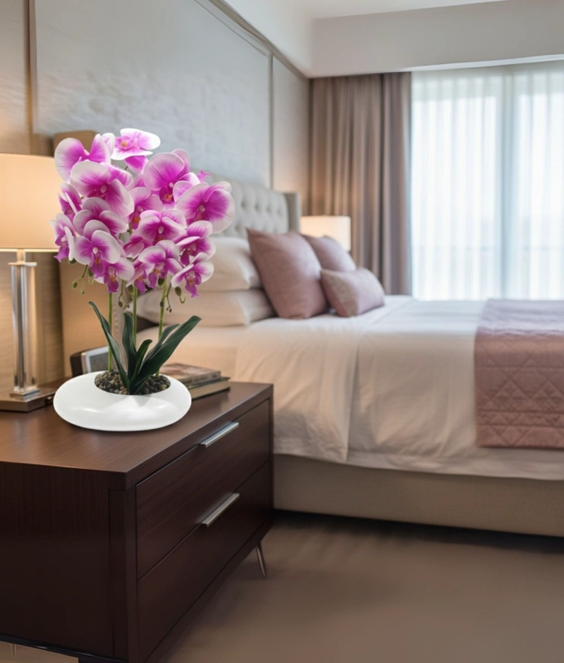 PLANTA ARTIFICIAL DECORATIVA ADORNO FLORAL MODERNO HOGAR JHN - 8