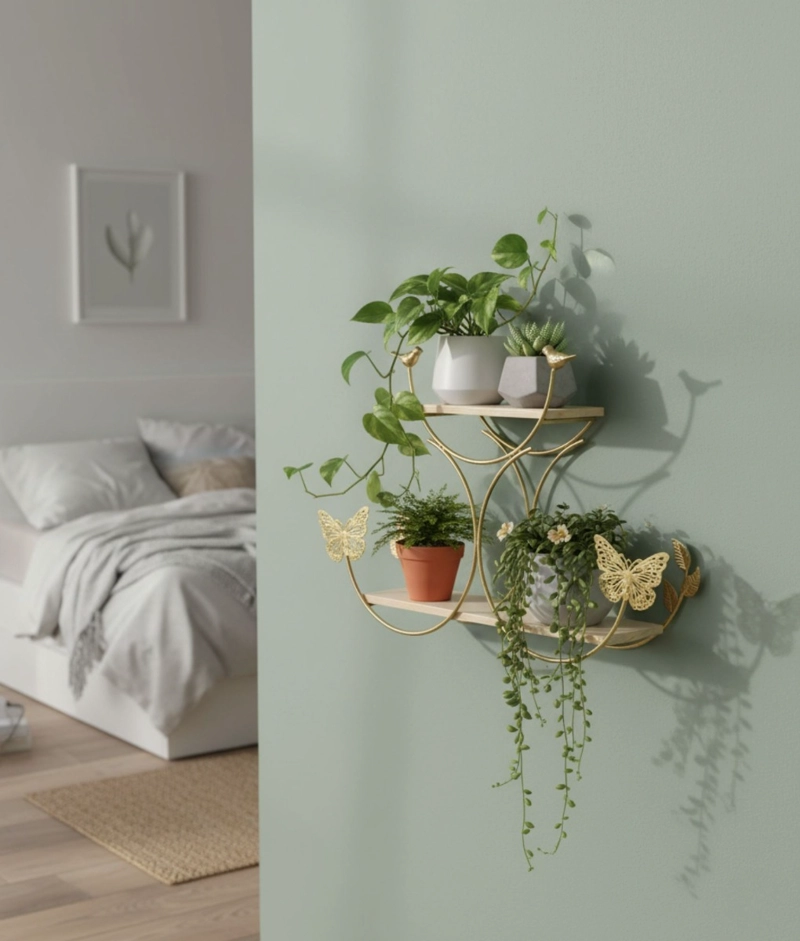 PORTA MACETAS MULTIFUNCIONAL SOPORTE DECORATIVO ADORNO JHN - 10