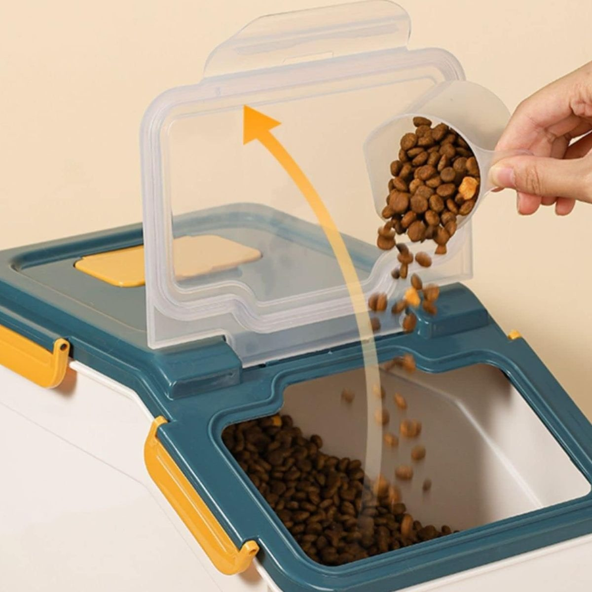 CONTENEDOR DE ALIMENTOS MASCOTAS MULTIFUNCIONAL HOGAR LAU - 3