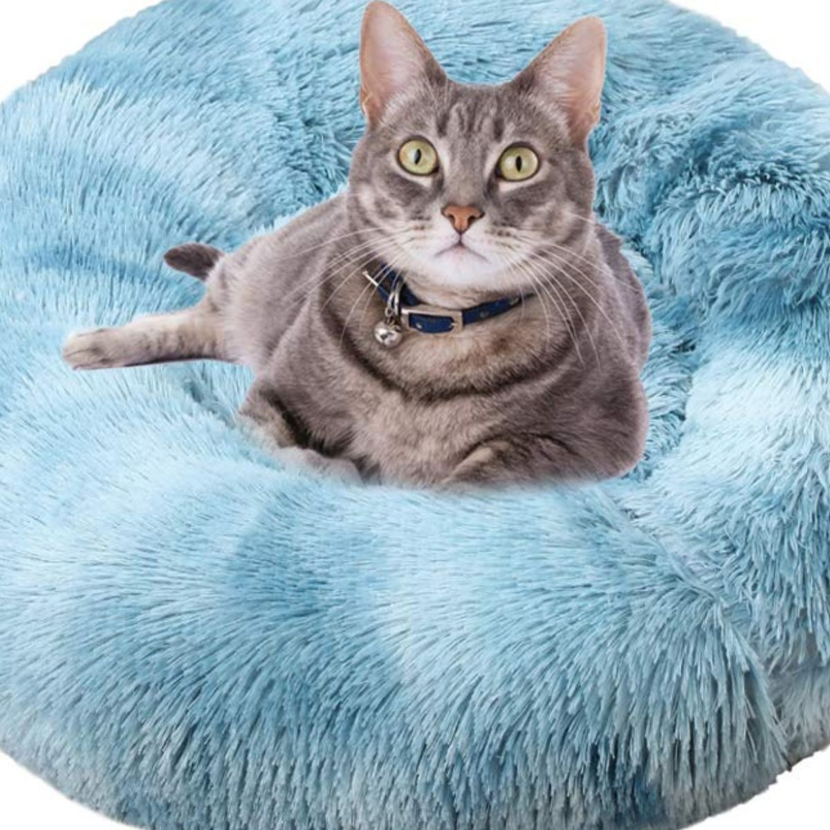 CAMA PARA PERROS ANTIESTRES FELPA 40CM MASCOTAS LAU - 6
