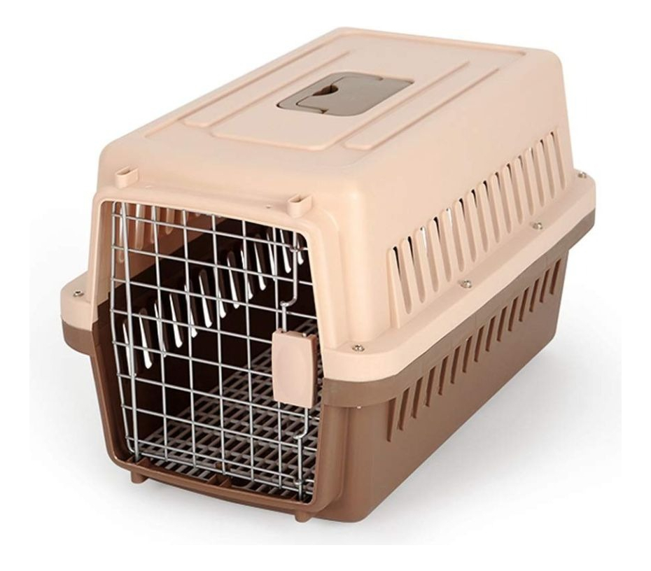 KENNEL TRANSPORTADOR 39X36X60CM VIAJE PASEO MASCOTA LAU - 1
