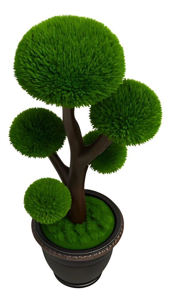 PLANTA ARTIFICIAL DECORATIVA ESTILO BONSAI INTERIOR JHN - 3