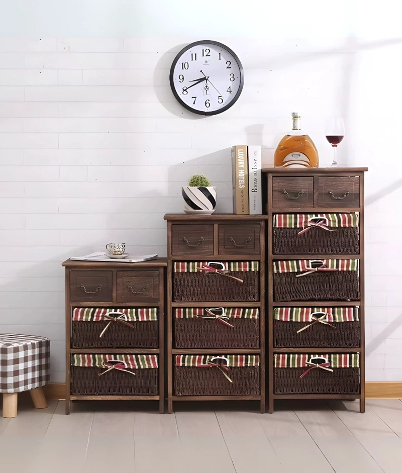 COMODA DECORATIVA ALMACENAMIENTO ELEGANTE FUNCIONAL JHN - 10