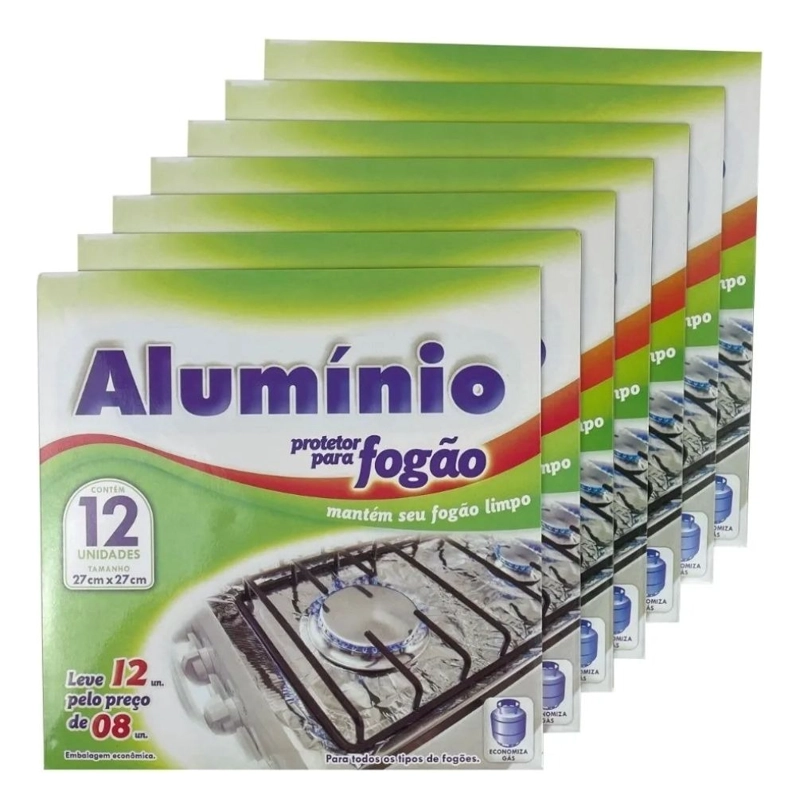 SET 5 PAPEL ALUMINIO LAMINA PROTECTORA REUTILIZABLE JHN - 2