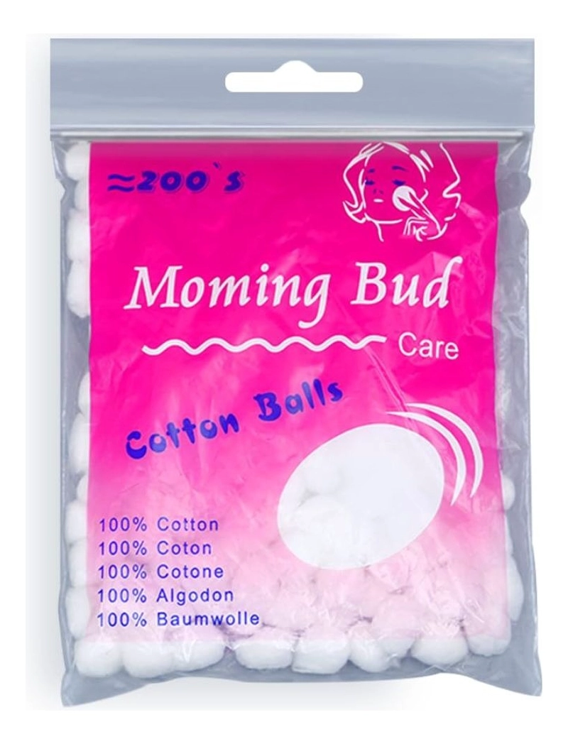 SET 6 PACK COPOS DE ALGODON SUAVE ABSORBENTE USO MEDICO LAU - 6