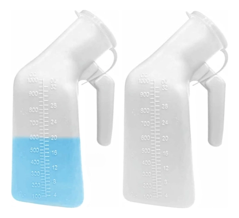 SET 2 PATO URINARIO MASCULINO ADULTO PORTATIL LAU - 6