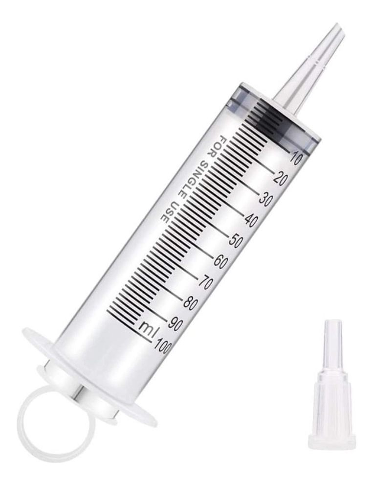 PACK 10 JERINGAS ALIMENTADOR 100ML REUTILIZABLE LAU - 1
