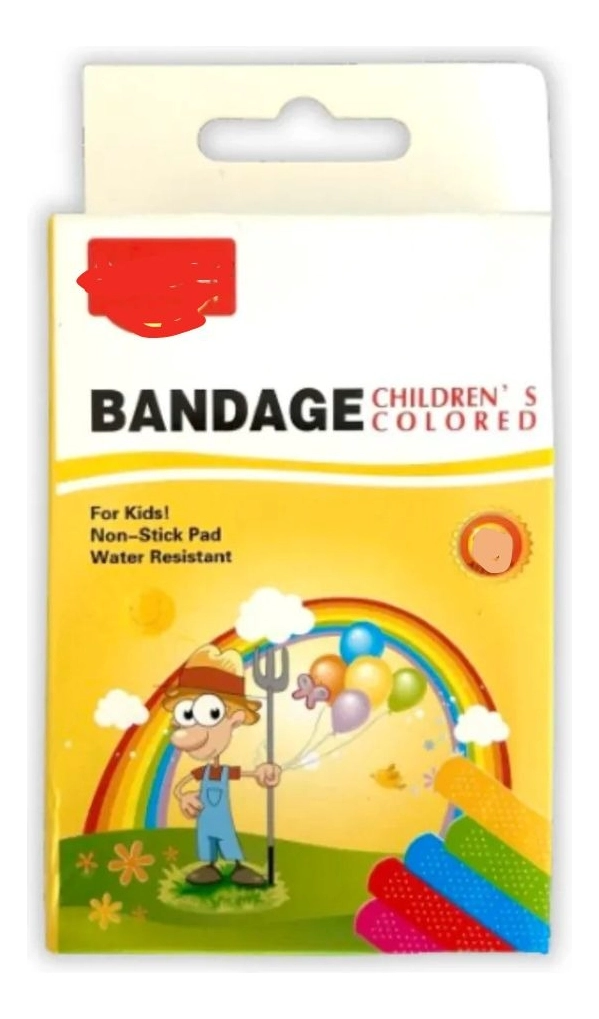 PACK 5 PARCHES CURITAS INFANTIL HERIDAS COLORES LAU - 1
