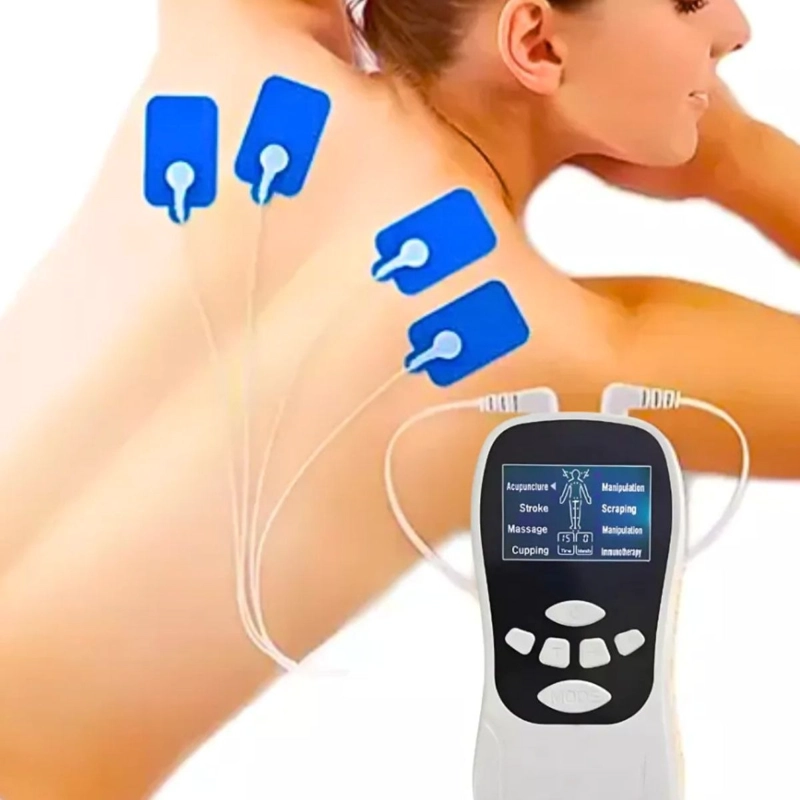 ELECTROESTIMULADOR MUSCULAR PORTATIL ALIVIO TONIFICA LAU - 4
