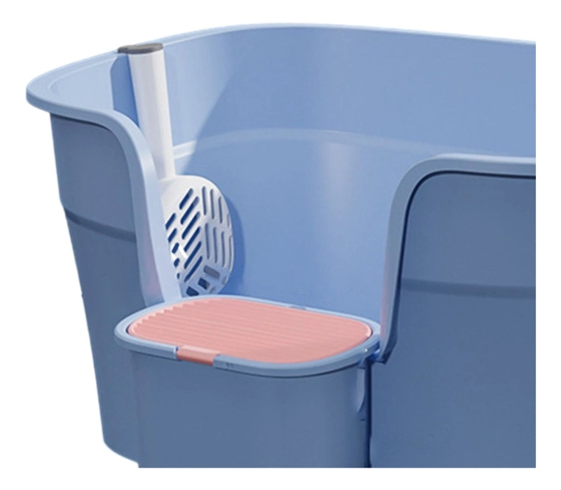 ARENERO SANITARIO PARA GATOS MASCOTAS SEMICERRADO LAU - 6