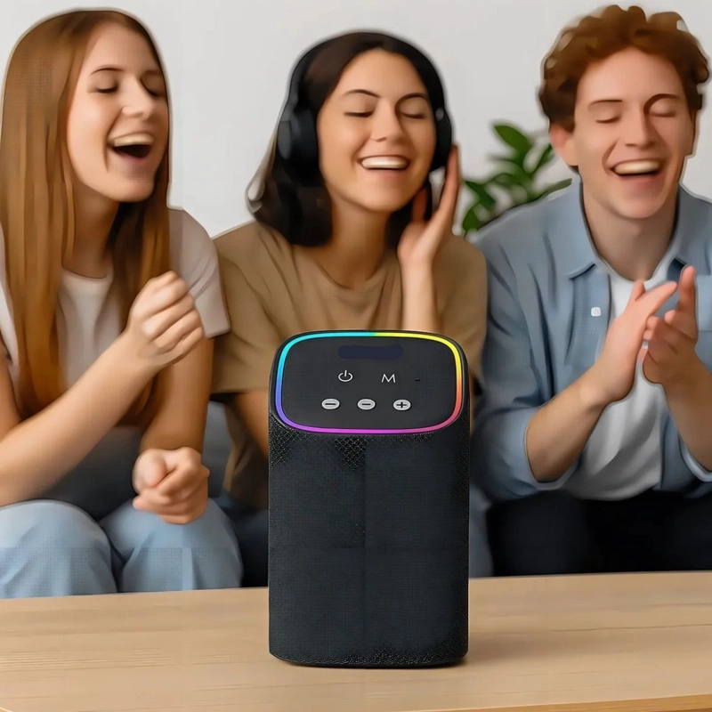 MINI PARLANTE PORTATIL BLUETOOH MUSICA HOGAR LAU - 1