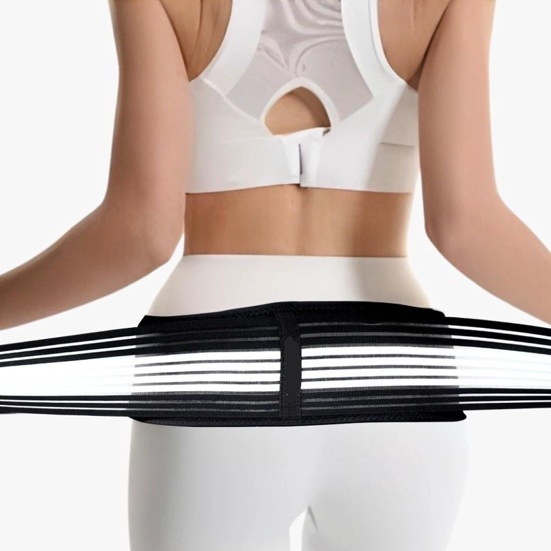 FAJA ENVOLTURA LUMBAR CADERA PELVICO CINTURON COMPRESION LAU - 7