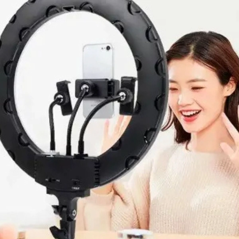 ARO DE LUZ LED PROFESIONAL PORTATIL USB FOTOS VIDEOS LAU - 1