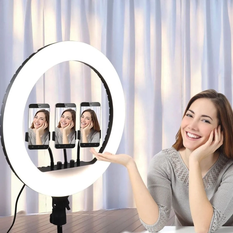 ARO DE LUZ LED PROFESIONAL PORTATIL USB FOTOS VIDEOS LAU - 2