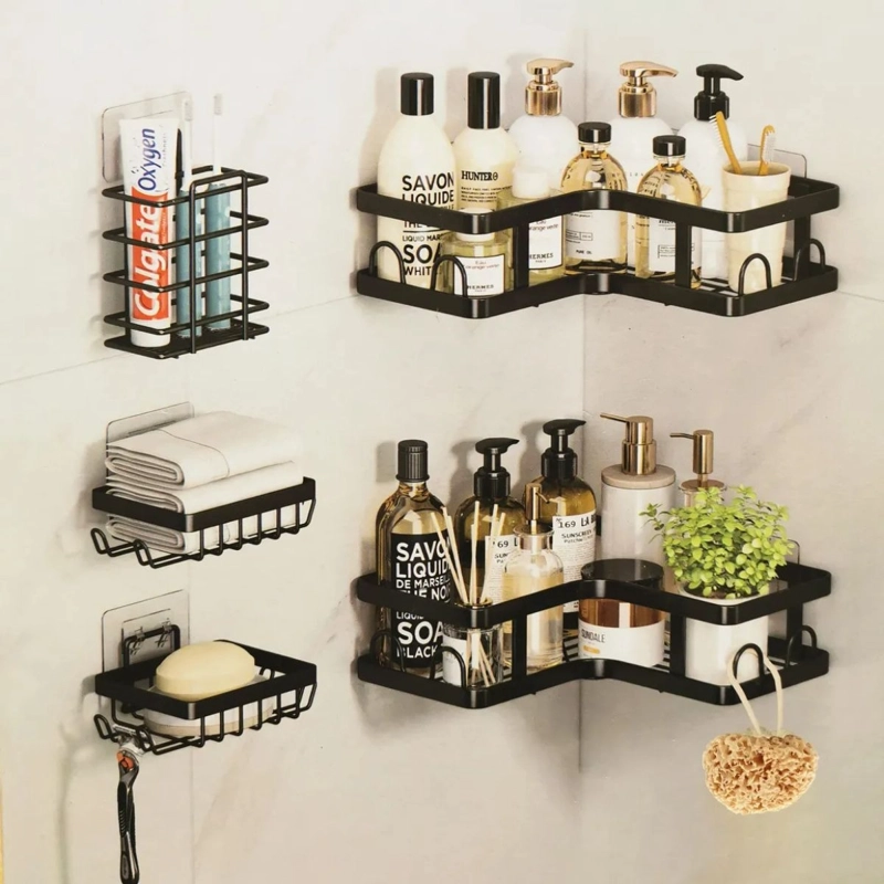 PAQUETE REPISA PARA BAÑOS DUCHA ORGANIZADOR HOGAR LAU - 4