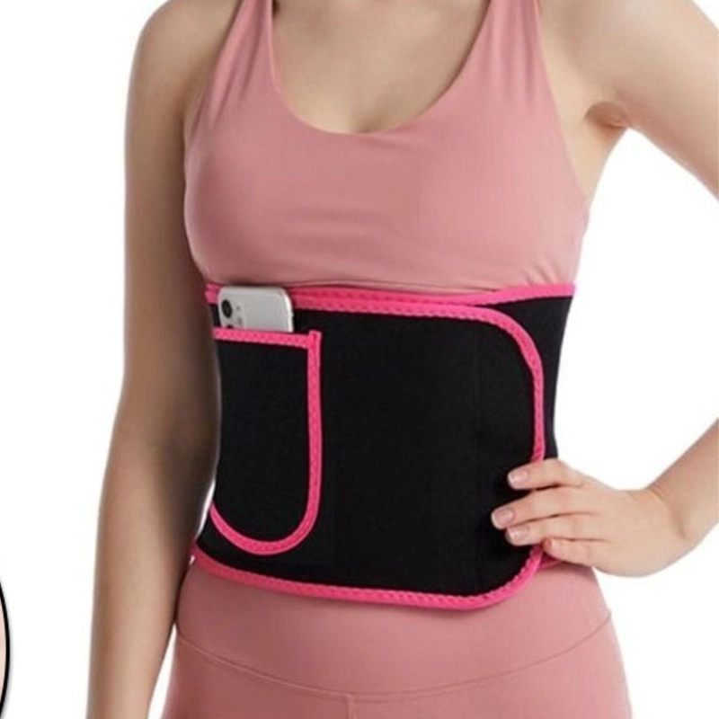 SET 2 FAJA REDUCTORA CON VELCRO PARA EJERCICIOS FITNES LAU - 7
