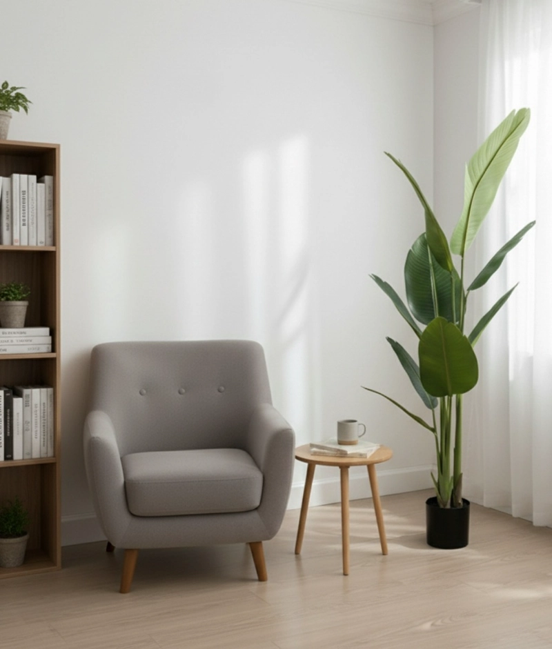 PLANTA ARTIFICIAL DECORATIVA AVE DE PARAISO ADORNO HOGAR JHN - 7