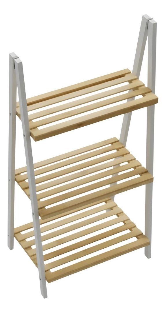 ESTANTE DECORATIVO ORGANIZADOR 3 NIVELES ESTILO ESCALERA JHN - 3