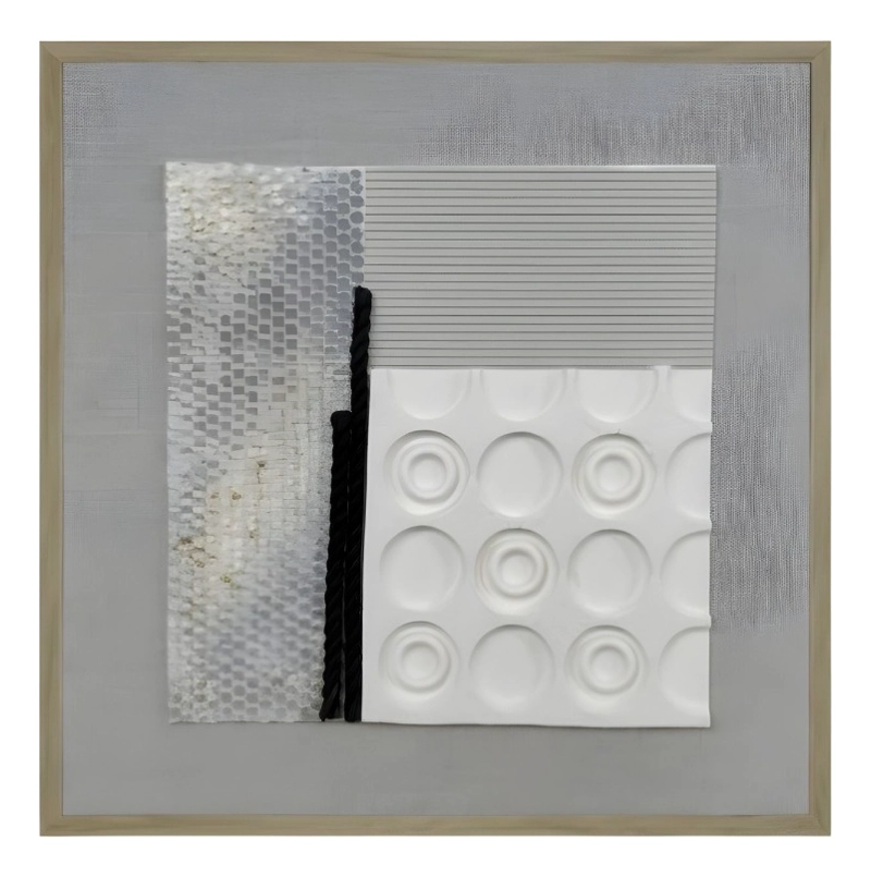 CUADRO DECORATIVO ABSTRACTO PATRONES GEOME TRICOS ADORNO JHN - 1