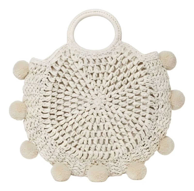 CARTERA BOLSO MANO MODERNO DISEÑO ARTESANAL BOHEMIO JHN - 1