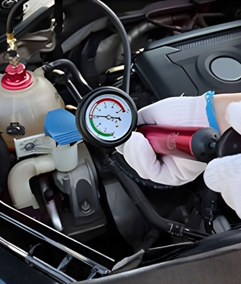 KIT REFRIGERACION MEDIDOR DIAGNOSTICO FUGAS AUTO JHN - 2