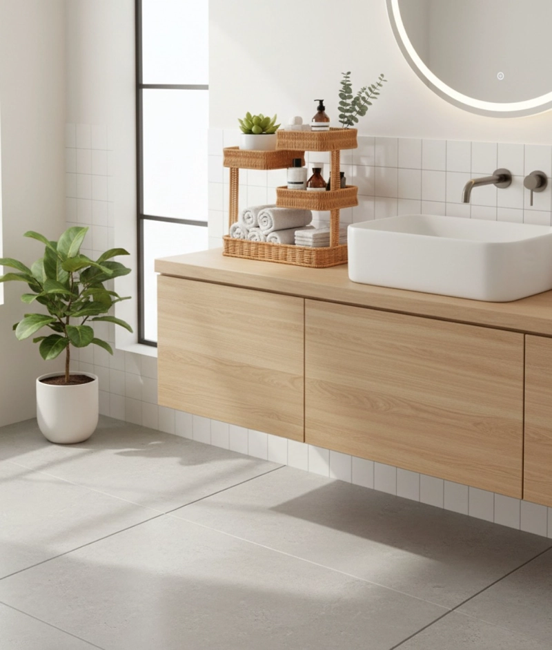CANASTO DECORATIVO ORGANIZADOR MULTINIVEL ARTESANAL JHN - 7