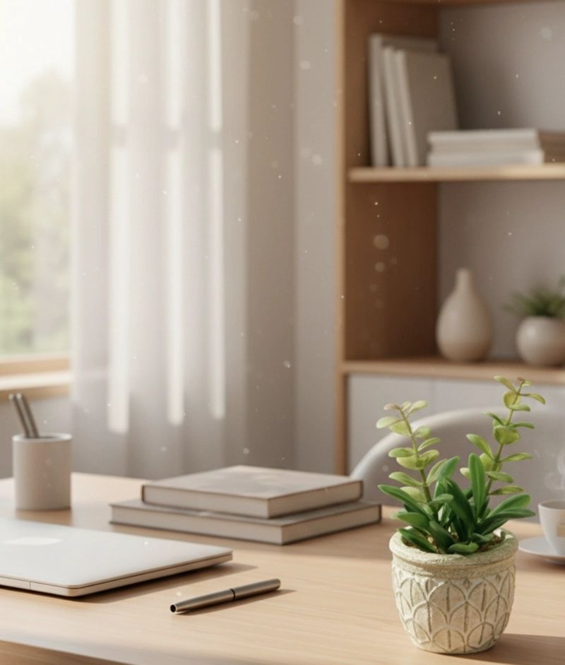 PLANTA ARTIFICIAL DECORATIVA ADORNO HOGAR MACETERO JHN - 2