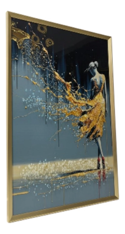CUADRO DECORATIVO ARTE ABSTRACTO ELEGANCIA ADORNO PARED JHN - 3