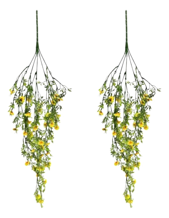 SET 2 FLORES ARTIFICIALES ENREDADERA COLGANTE ADORNO JHN - 3