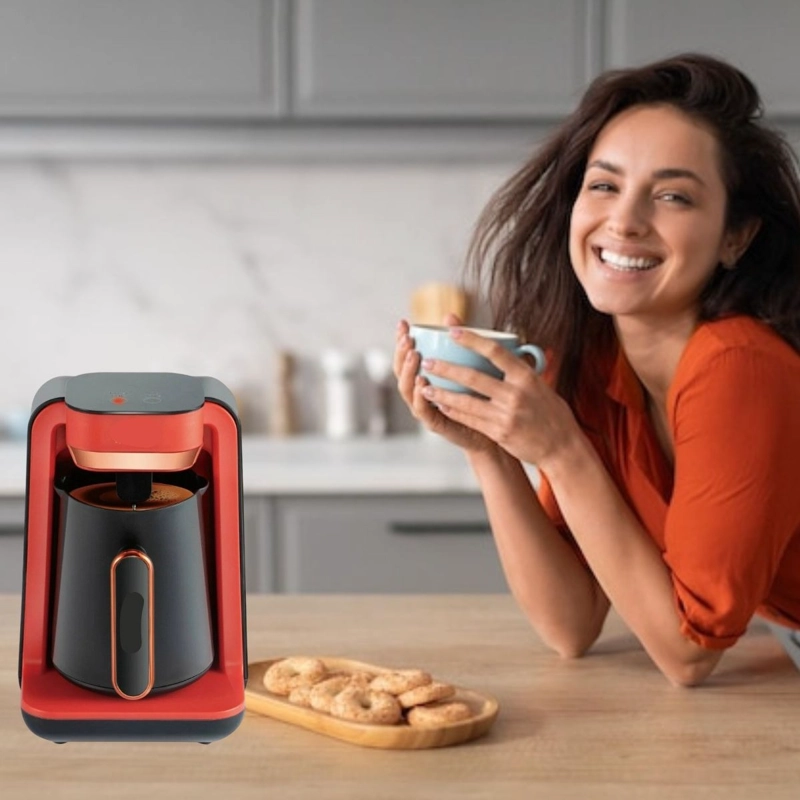 CAFETERA TURCA MULTIFUNCION 500W CAFE  LECHE TE HOGAR LAU - 2