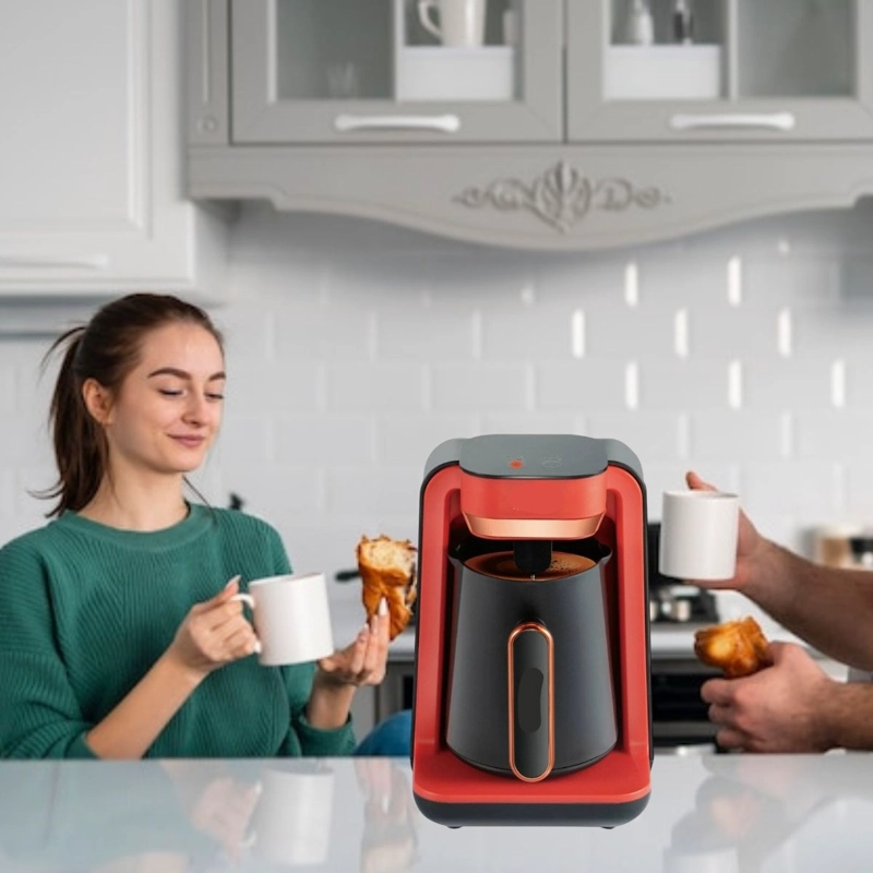 CAFETERA TURCA MULTIFUNCION 500W CAFE  LECHE TE HOGAR LAU - 5